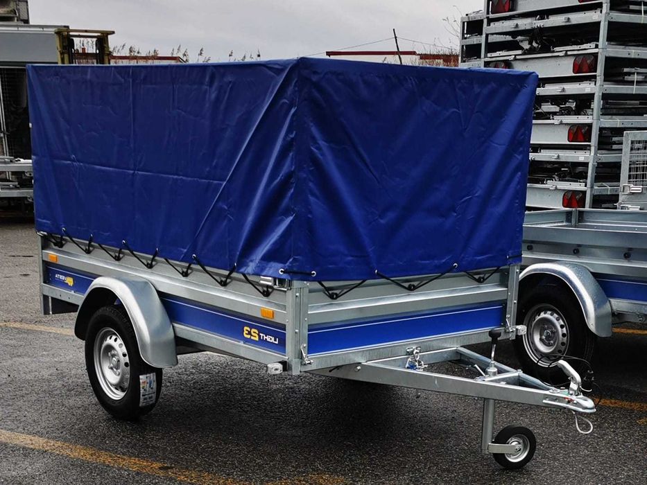 Remorca Vesta ATV,  CIV RAR-750 kg +Basculare: 200/232/250*135*380 mm