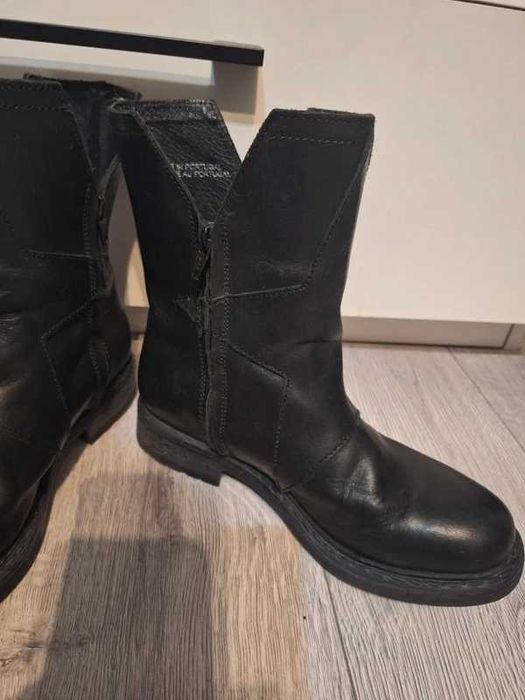 DIESEL, ghete / cizme / bocanci, piele, nr 38