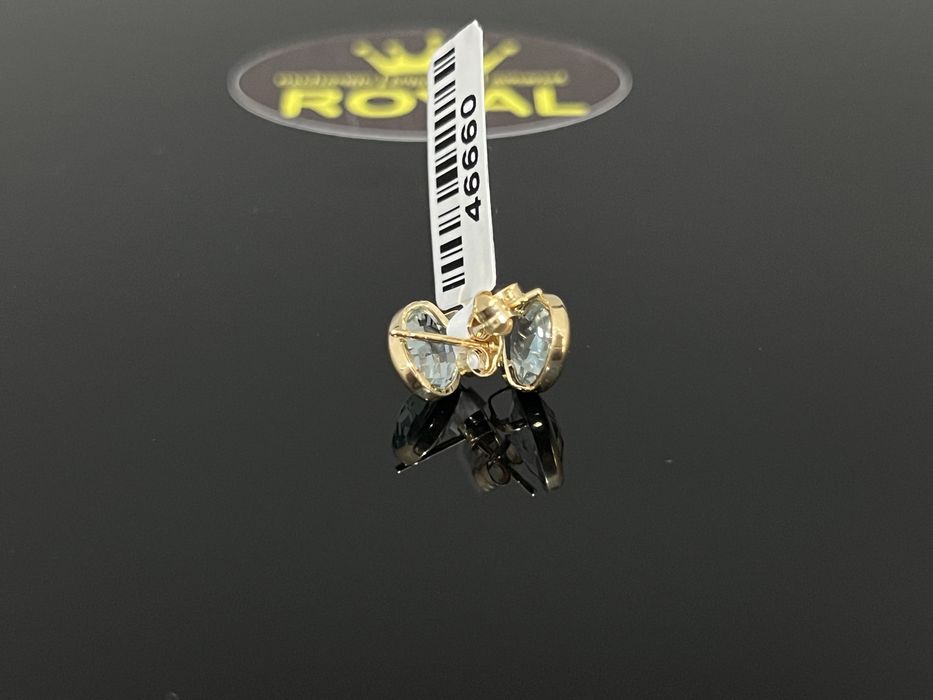 Bijuteria Royal CB : Cercei dama aur 14k 585   1,40 grame