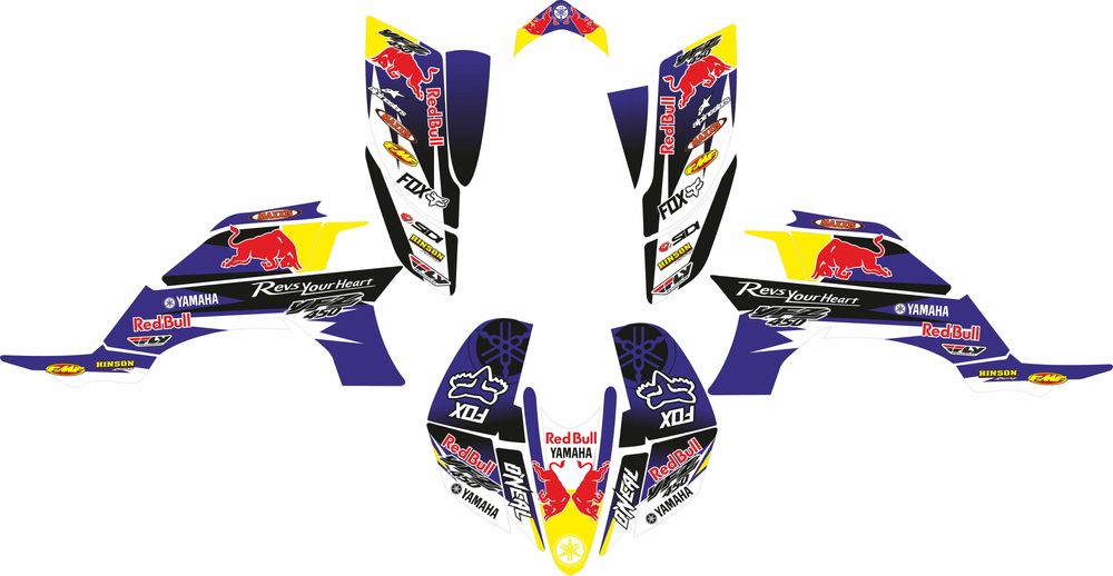 Стикери, лепенки ,графики за мотори и атв Yamaha ,KTM  CAN-AM Kawazaki