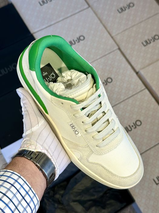 Мъжки спортни обувки Liu Jo естествен велур SALE