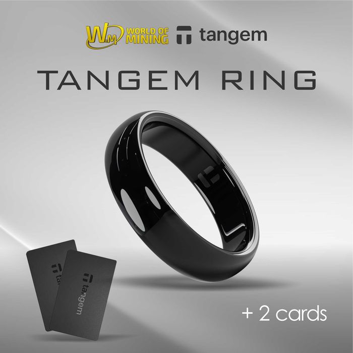 Tangem кольцо (Tangem Ring + 2 карты ) Магазин аппаратных кошельков