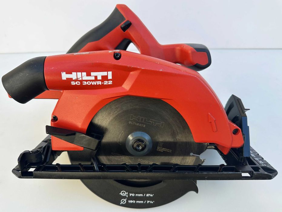 Hilti SC 30WR-22 Nuron - Безчетков ръчен циркуляр 22V перфектен!