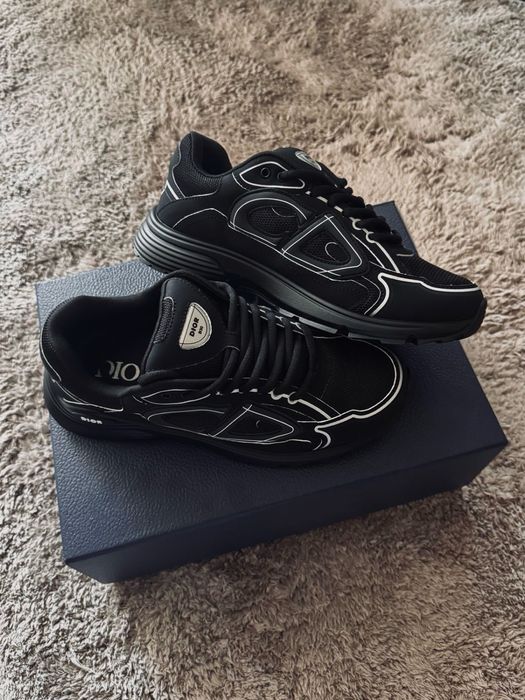 Dior b30 черно reflective