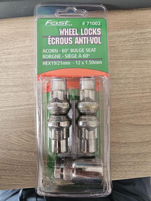 СЕКРЕТНИ ГАЙКИ - конус - М12х1.5  60° HEX19/21