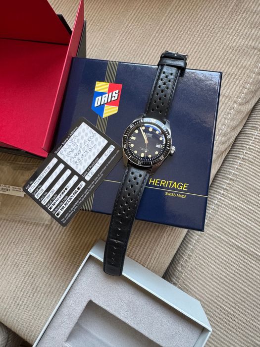 Oris Diver 65 Heritage 42mm син