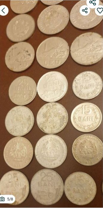 Colectie monezi romanesti vechi