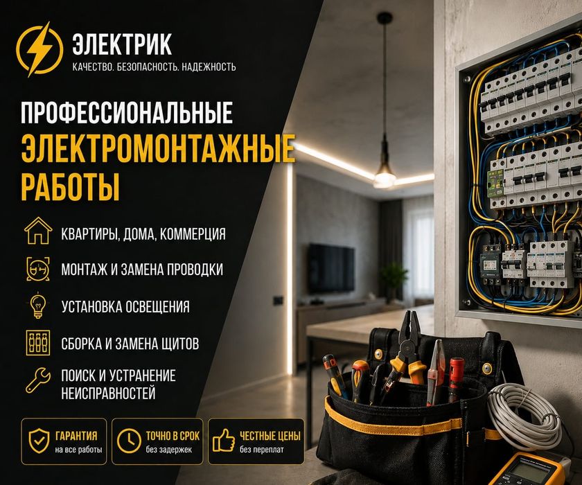 Услуги электрика