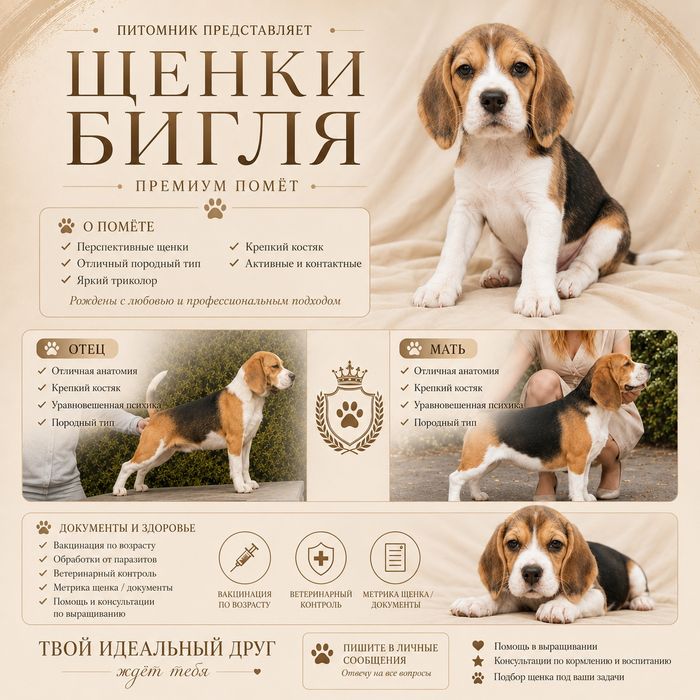 Шилопопые малыши Бигля