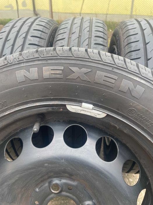 джанти 4х100х15 с нови гуми Nexen