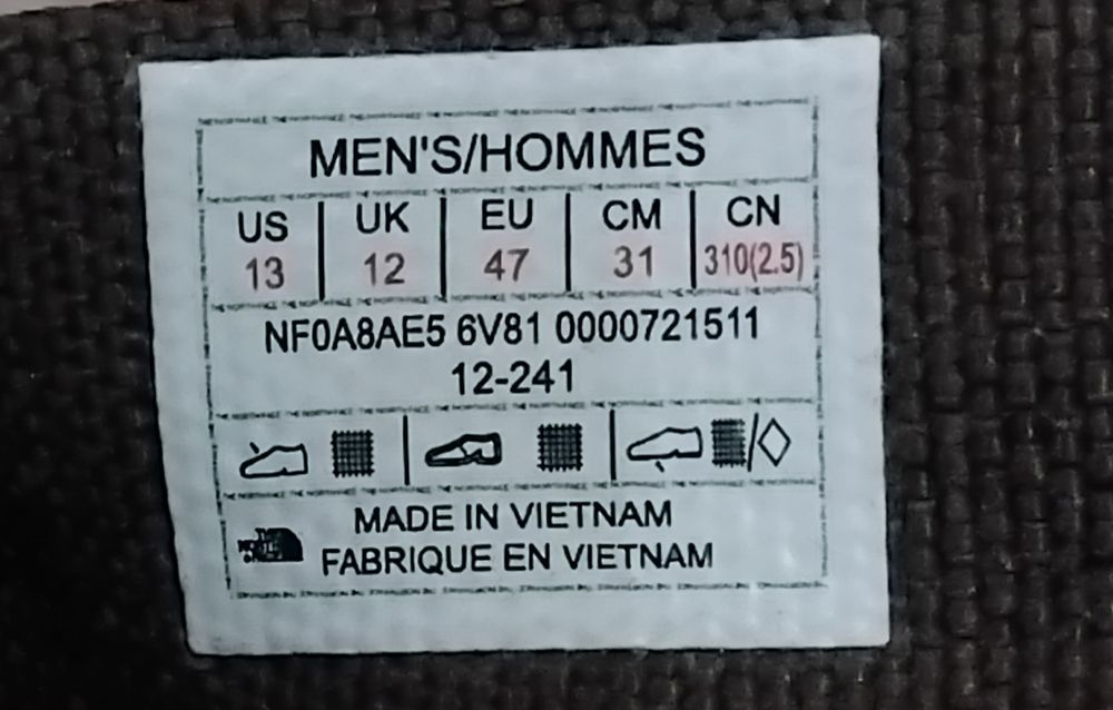 Резанки THE NORTH FACE-47н.Нови О игинални