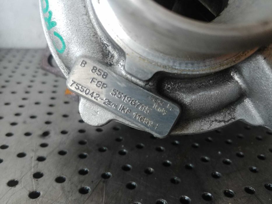 turbina 1.9 d fiat croma  opel zafira b astra h vectra c  55196765 755042-2