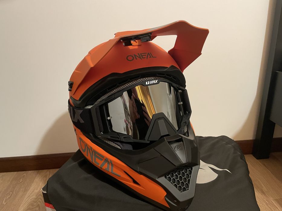 Casca enduro O’Neal - ochelari inclusi