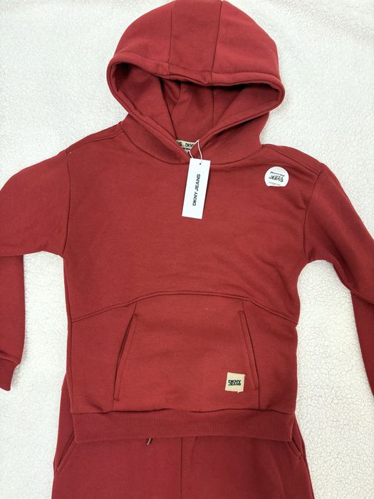 DKNY зимен екип цвят бордо за 12 г