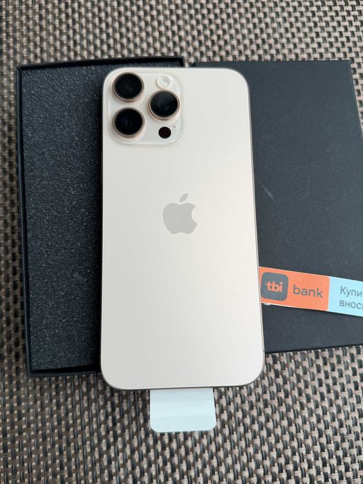 НОВ! iPhone 16 Pro MAX Лизинг от 33€/м Desert Titanium 256GB ГАРАНЦИЯ