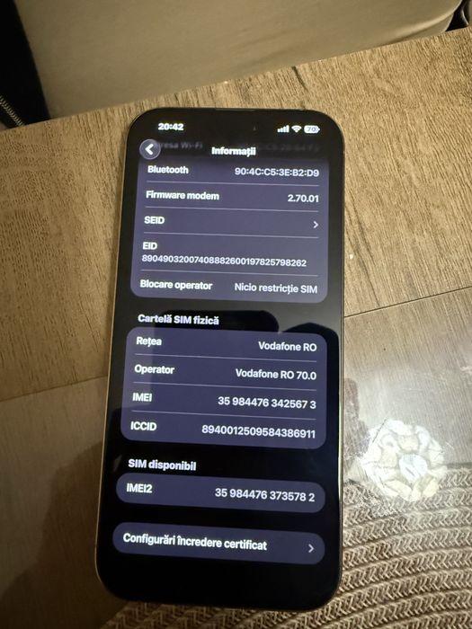 Iphone 16 pro max 256GB