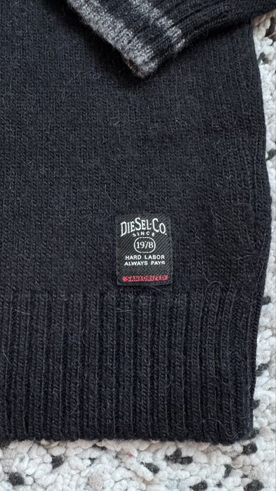 Дамски вълнен пуловер Diesel размер XL