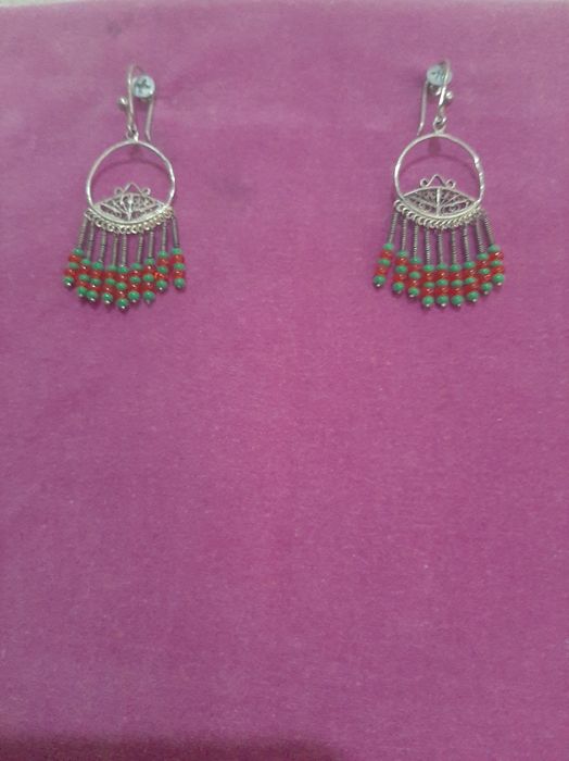 Серёжки. Серебро.