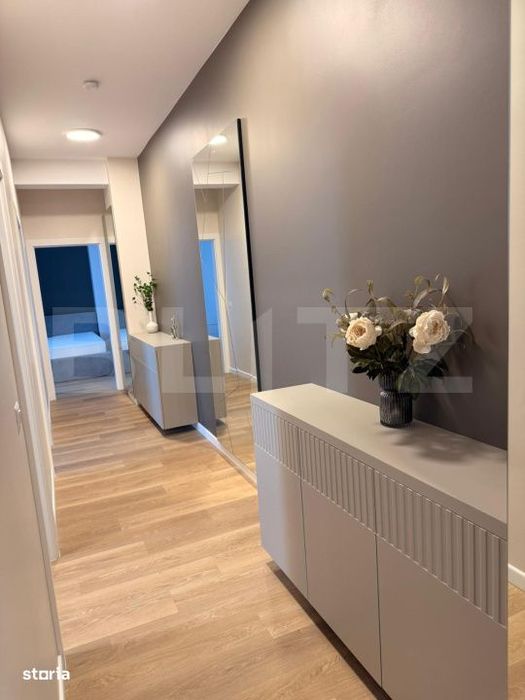 Apartament modern 3 camere, bloc nou, etaj intermediar, cartier Obcini