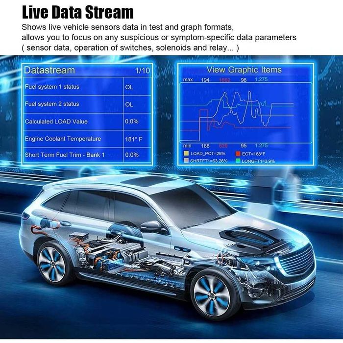 Професионална диагностика, тестер на акумулатор, KONNWEI KW681+Ъпдейти