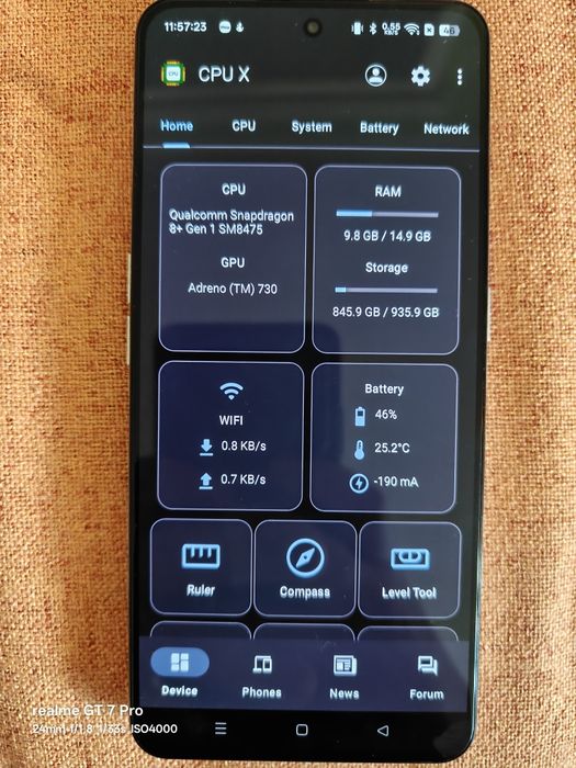 Realme GT 3 (RMX3709) Global, 16GB RAM/ 1TB, Încărcare 240W