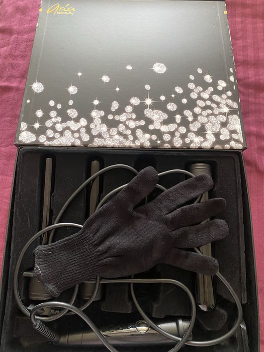 Set ondulator Aria Beauty + placa par Aria Beauty