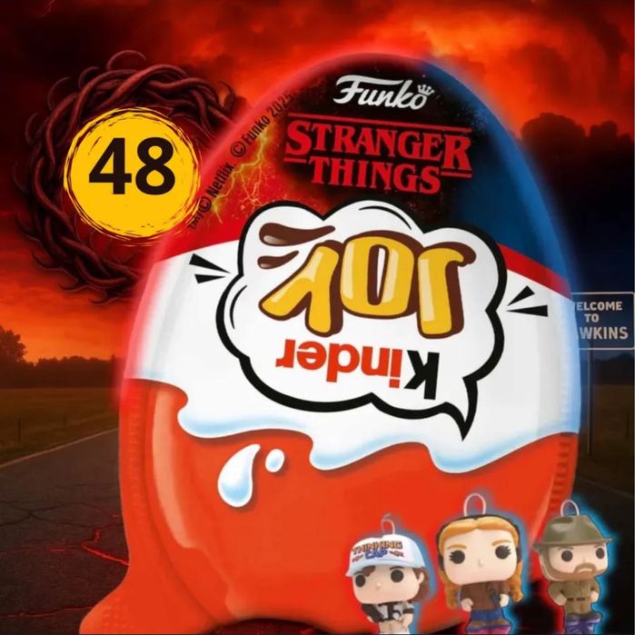 Kinder JOY Stranger Things очень странные дела