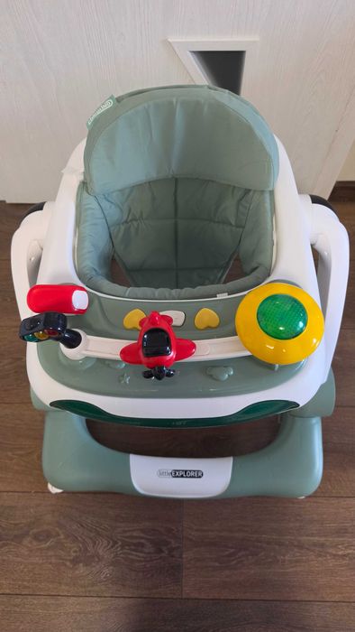 Chipolino Проходилка 4в1 LITTLE EXPLORER ЗЕЛЕНА