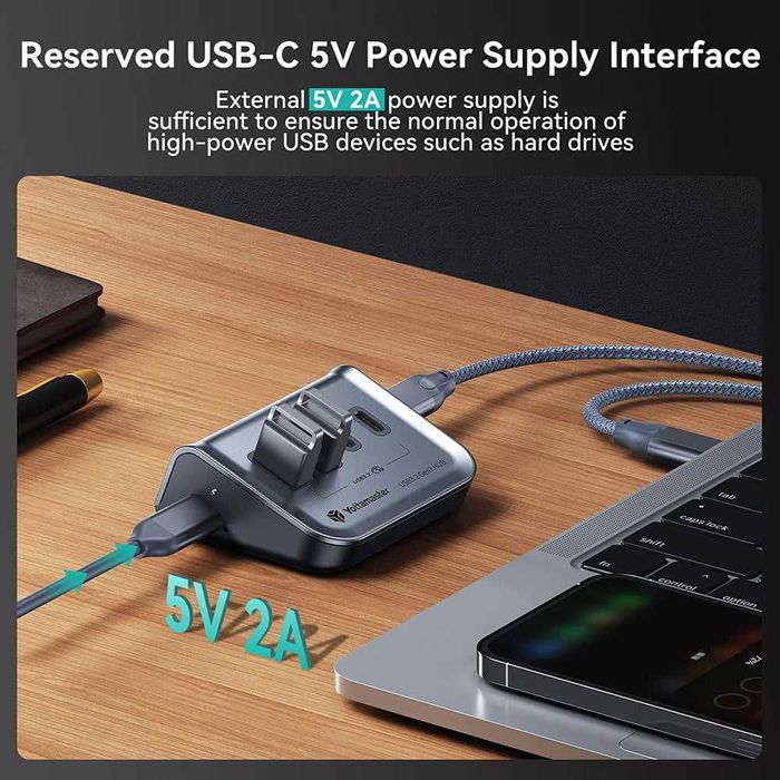 4-Port USB 3.2 10G Hub Yottamaster