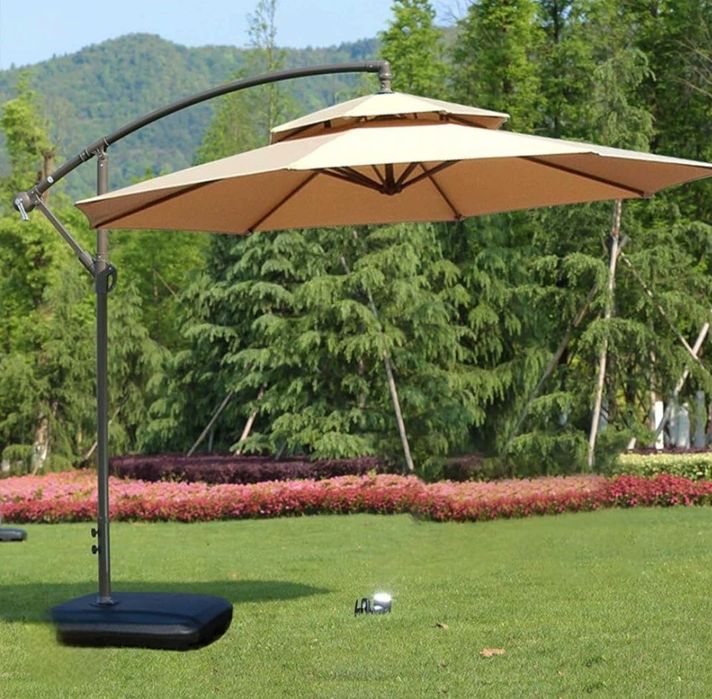 Уличные садовые зонты, прочная конструкция