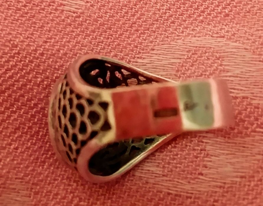 Розовый аметист в серебре, СССР