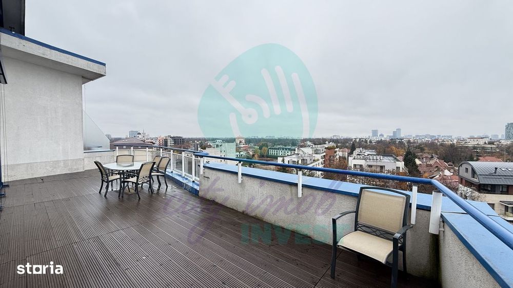 Penthouse Unic cu Terase de 100 mp