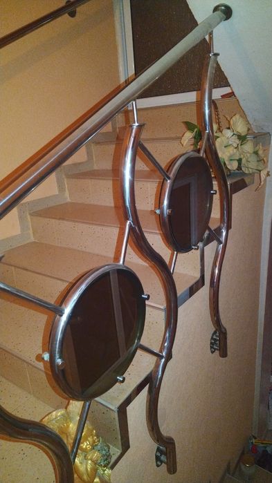 Ковано желязо  иноксови парапети