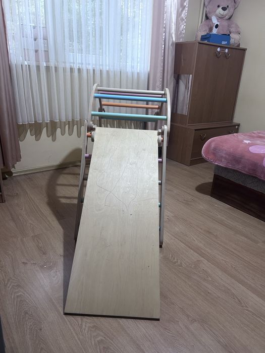 Пиклер Wooden Magic с пързалка и дъга