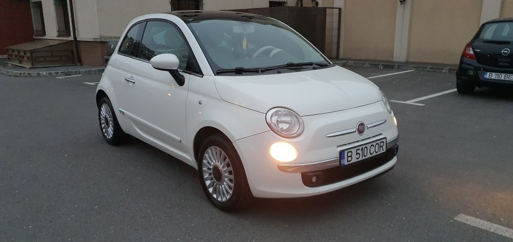 Fiat 500, 1.4 benzină, an 2009, euro5,