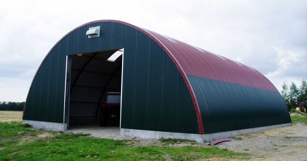 Строительство ангаров из сэндвич-панелей