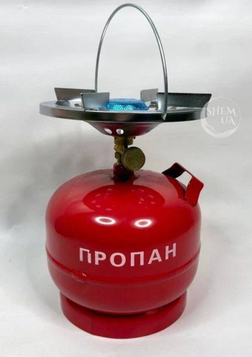 Газовый балон 5л. Для похода на природу