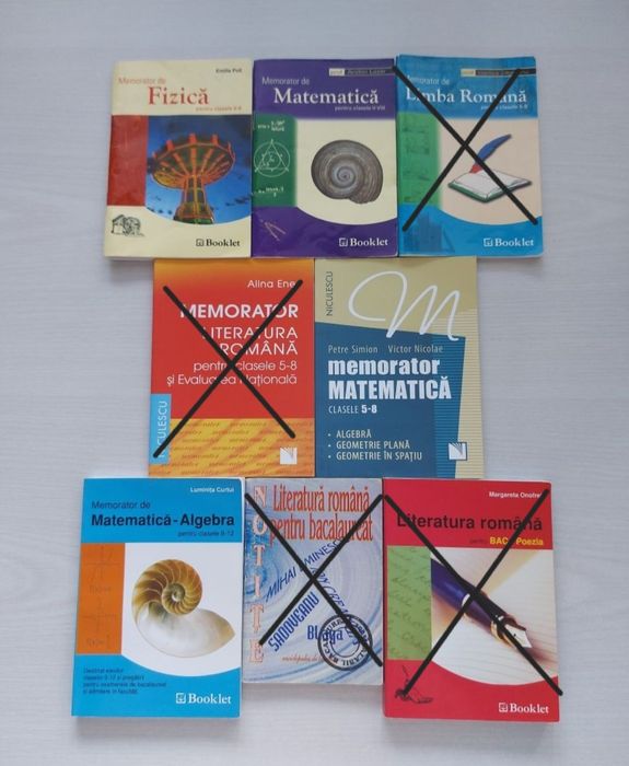 Manuale / Culegeri liceu, BAC și generală (clasele 5-12)