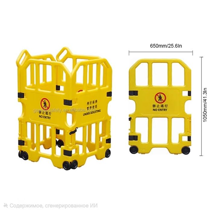 Ограждение для стройки и ТЦ NO ENTRY — 200$