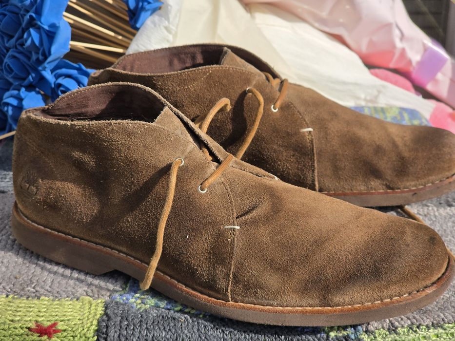 Timberland мъжки обувки естествен велур N46