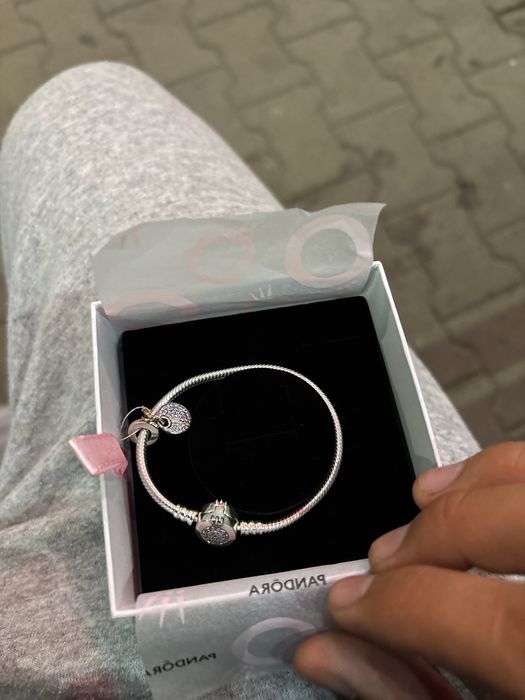 Pandora браслет с шармом