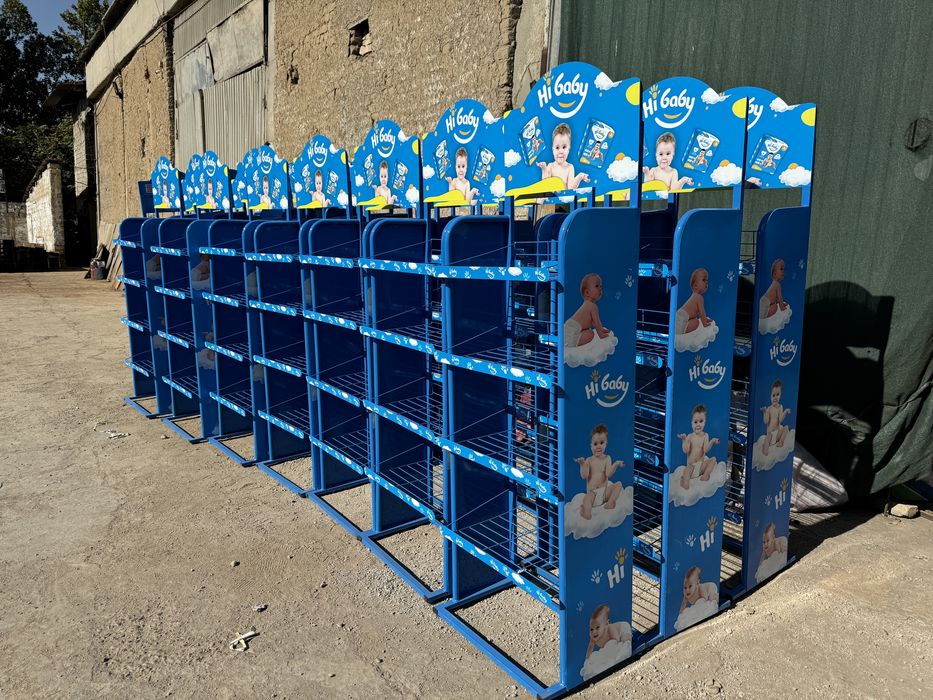 Стеллаж полка стойка витрина