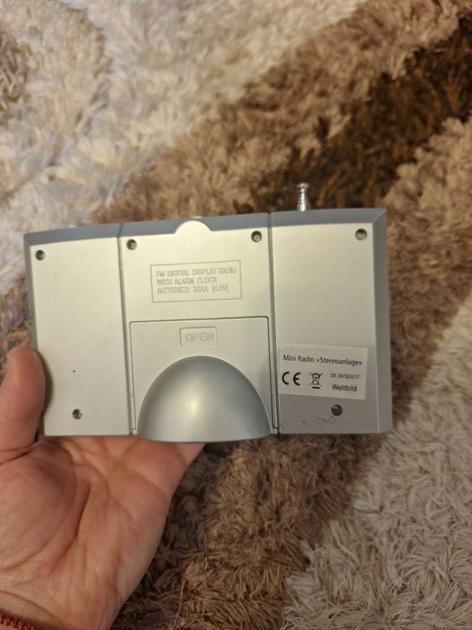Mini radio ceas, alarma