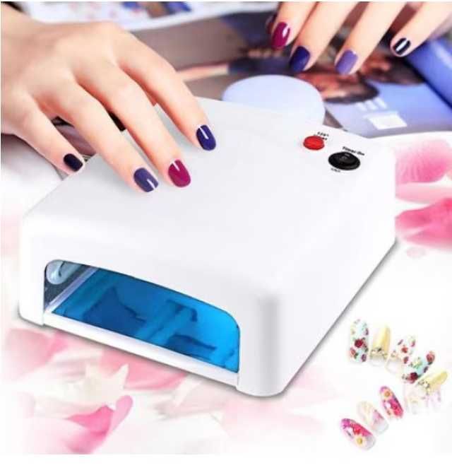 UV печка за нокти Automat, 36W, с таймер, бяла