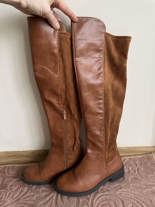 Дамски дълги ботуши