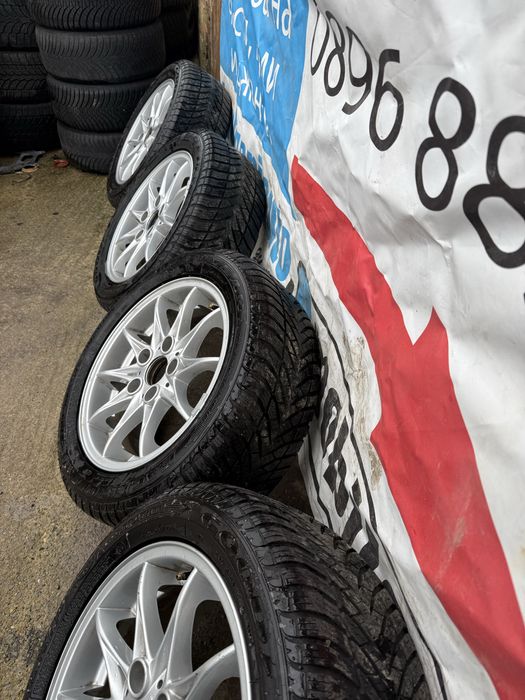 16 5х120 джанти с зимни гуми