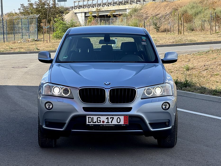 BMW X3  xDrive20d 184 CP AUTOMAT 4x4 PIELE NAVI • 2012