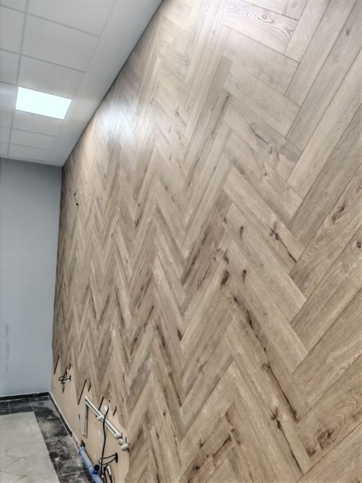 Монтаж на ламиниран ПАРКЕТ, SPC  рибена кост, шаврон