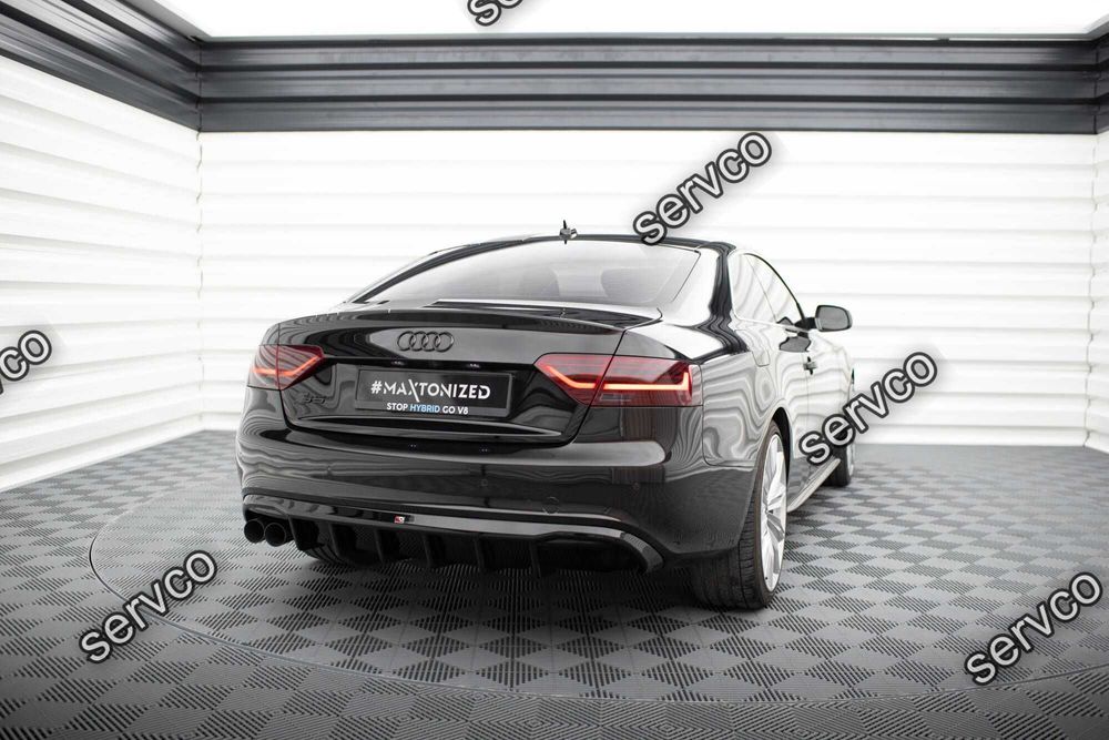 Difuzor bara spate Audi A5 Coupe Cabrio S-Line S5 8T 2007-2011 v34
