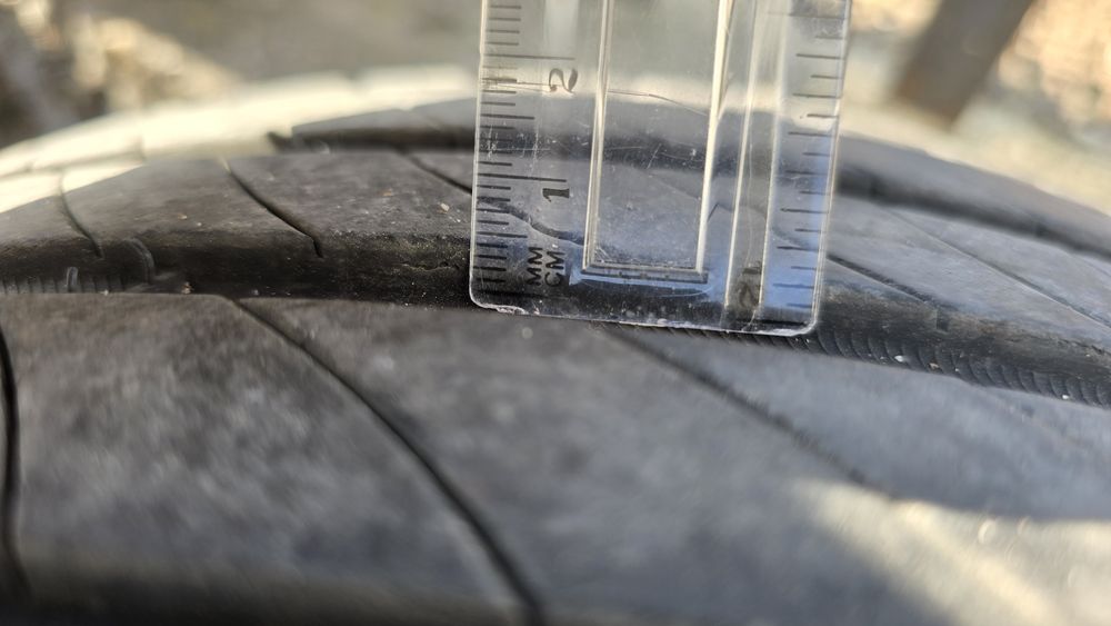 Джанти от Ауди 18 8J 5x112 с гуми Michelin